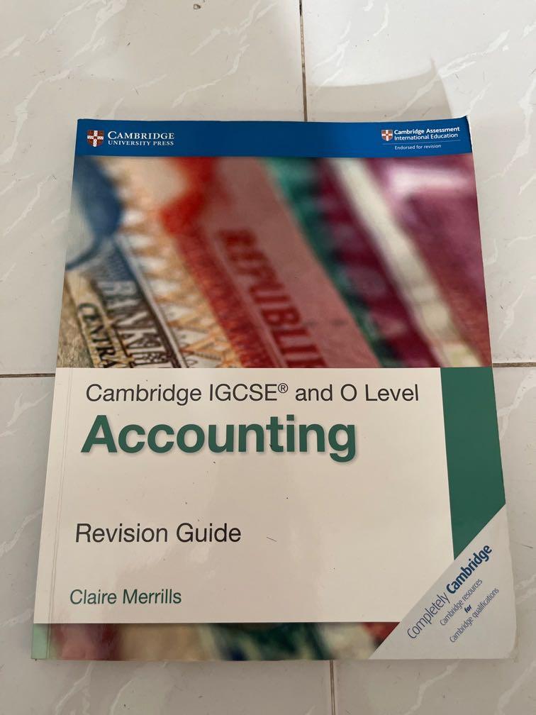 Accounting Revision Guide (Cambridge IGCSE & O Level), Hobbies & Toys