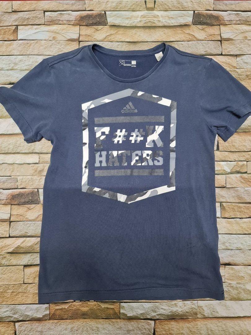 Adidas F k Haters T shirt Men s Fashion Tops Sets Tshirts