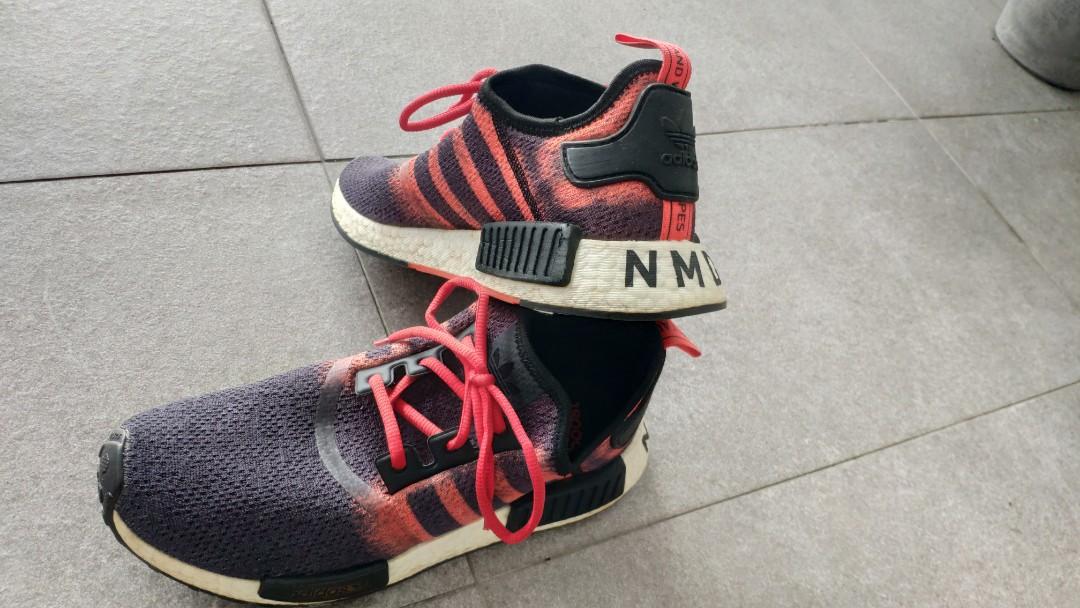 Adidas NMD R1 Stencil Pack Red Solar 8UK