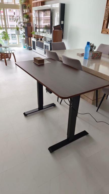 Adjustable WFH Study Table / Office Table Electronic Motorize ...