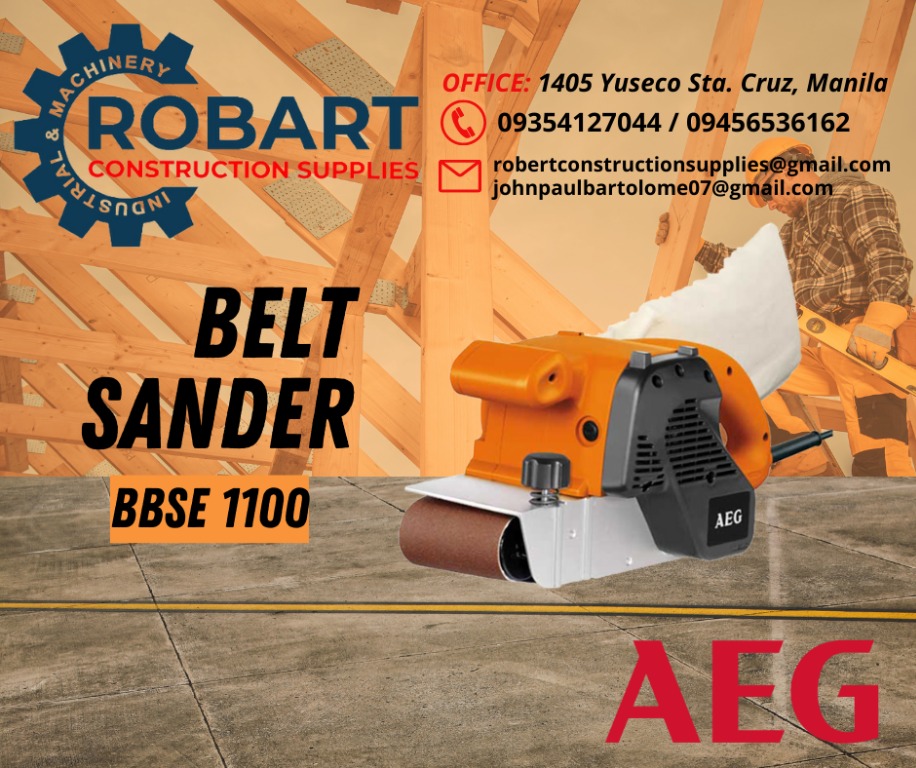 Aeg bbs 1100 belt sander online