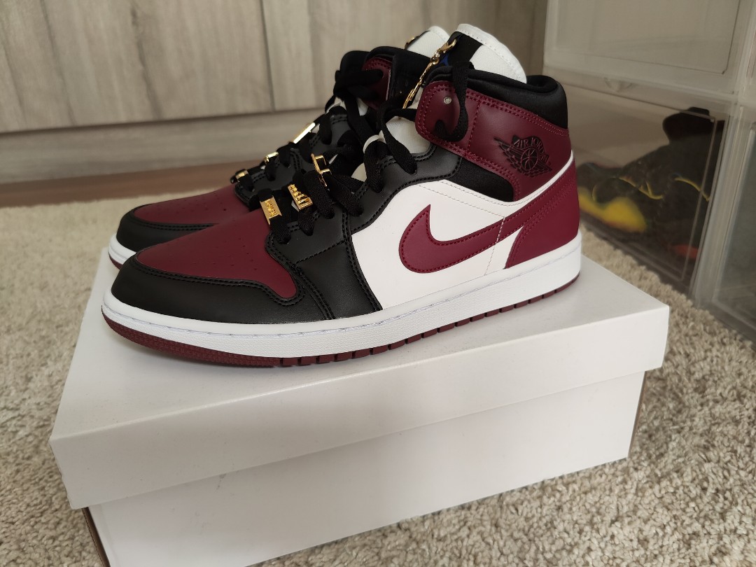 midnight maroon jordans