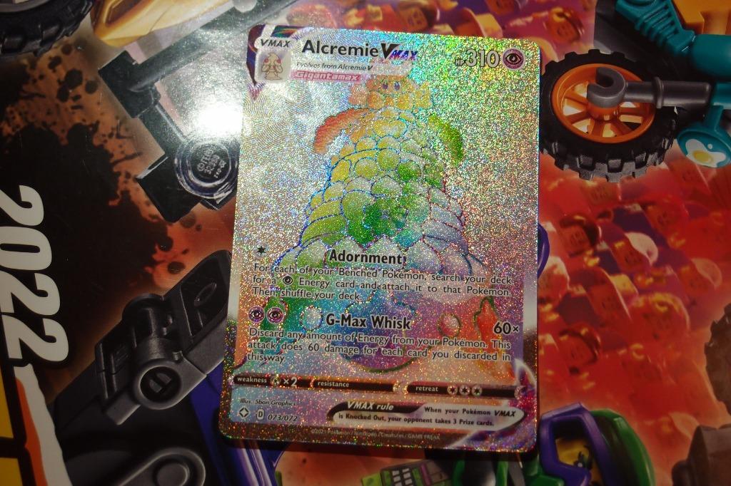 ALCREMIE Vmax 霜奶仙HYPER Rare Rainbow Holo-Foil 彩虹閃#073/072