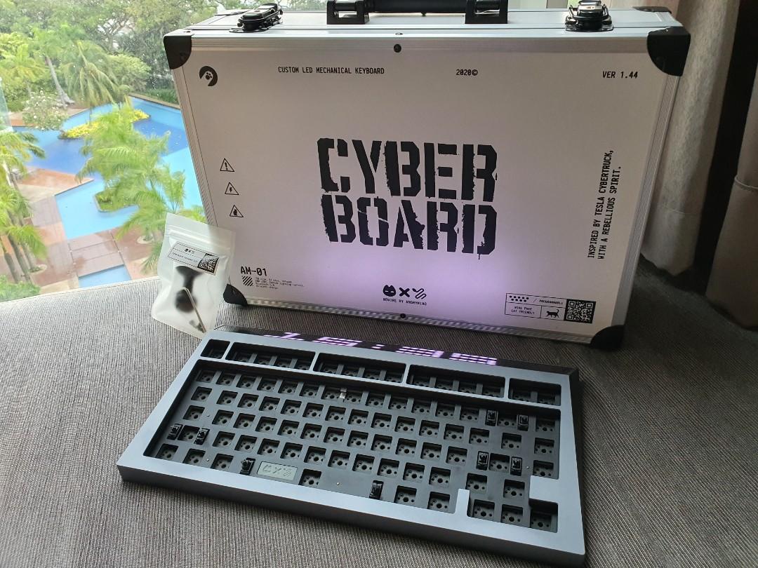 Angry Miao Releases CYBERBOARD, the World's First Mechanical Keyboard with  Custom LED Panel on Indiegogo