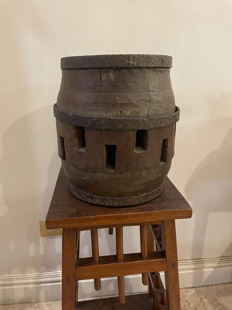 antique wheel hub, Furniture & Home Living, Home Decor, Other Home