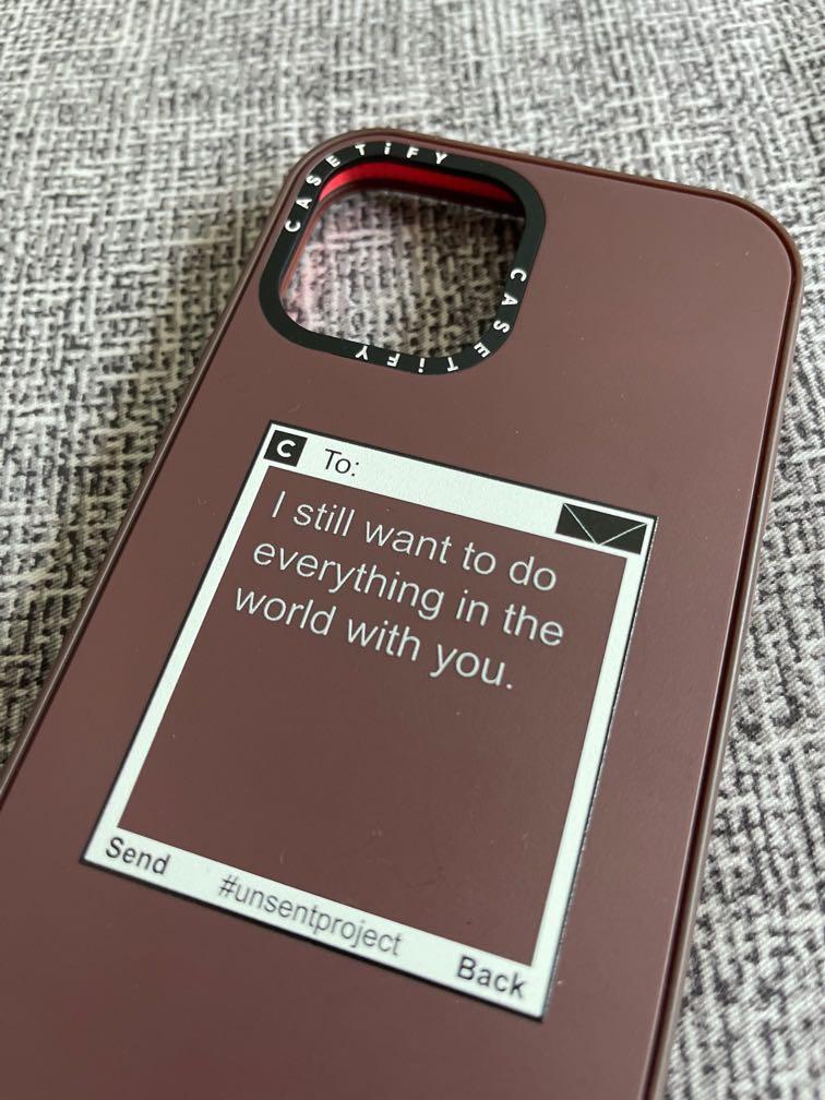 Authentic Casetify Unsent Project unsentproject IPhone 12 Pro Max