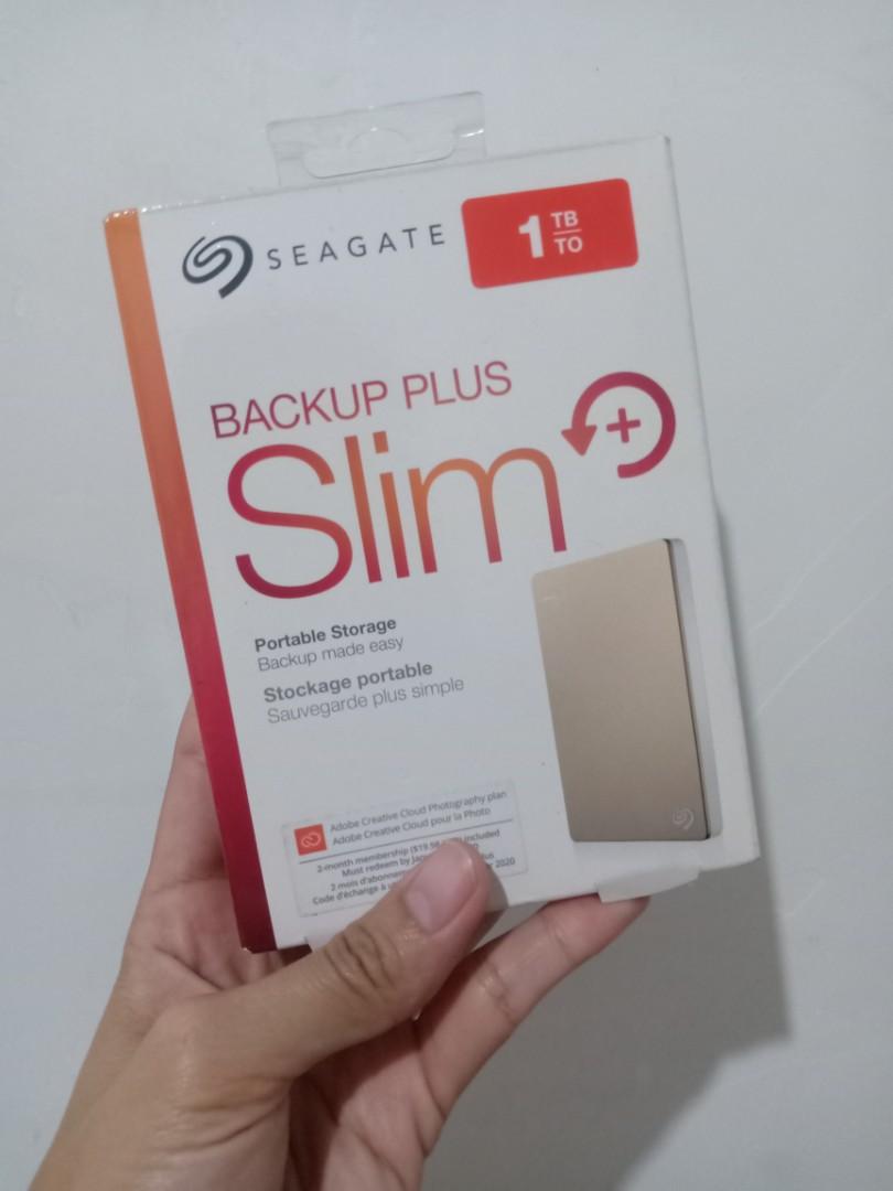 Repriced!!! Authentic Seagate 1tb External Drive (Category: Hard Disks & Thumbdrives) located in Caloocan City. Submitted by deklaterer (Listing ID 1146458469, Image 1). Description: Good as new Bought at Octagon around 2017 used only to store few series and movies, di na nasaksak/nagamit after..