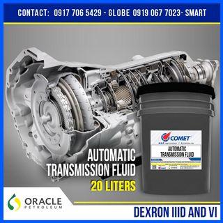 Automatic Transmission Fluid GM DEXRON III and VI PAIL 20L