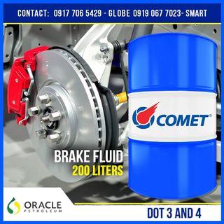 Automotive Brake Fluid DOT 3 & 4 DRUM 200L