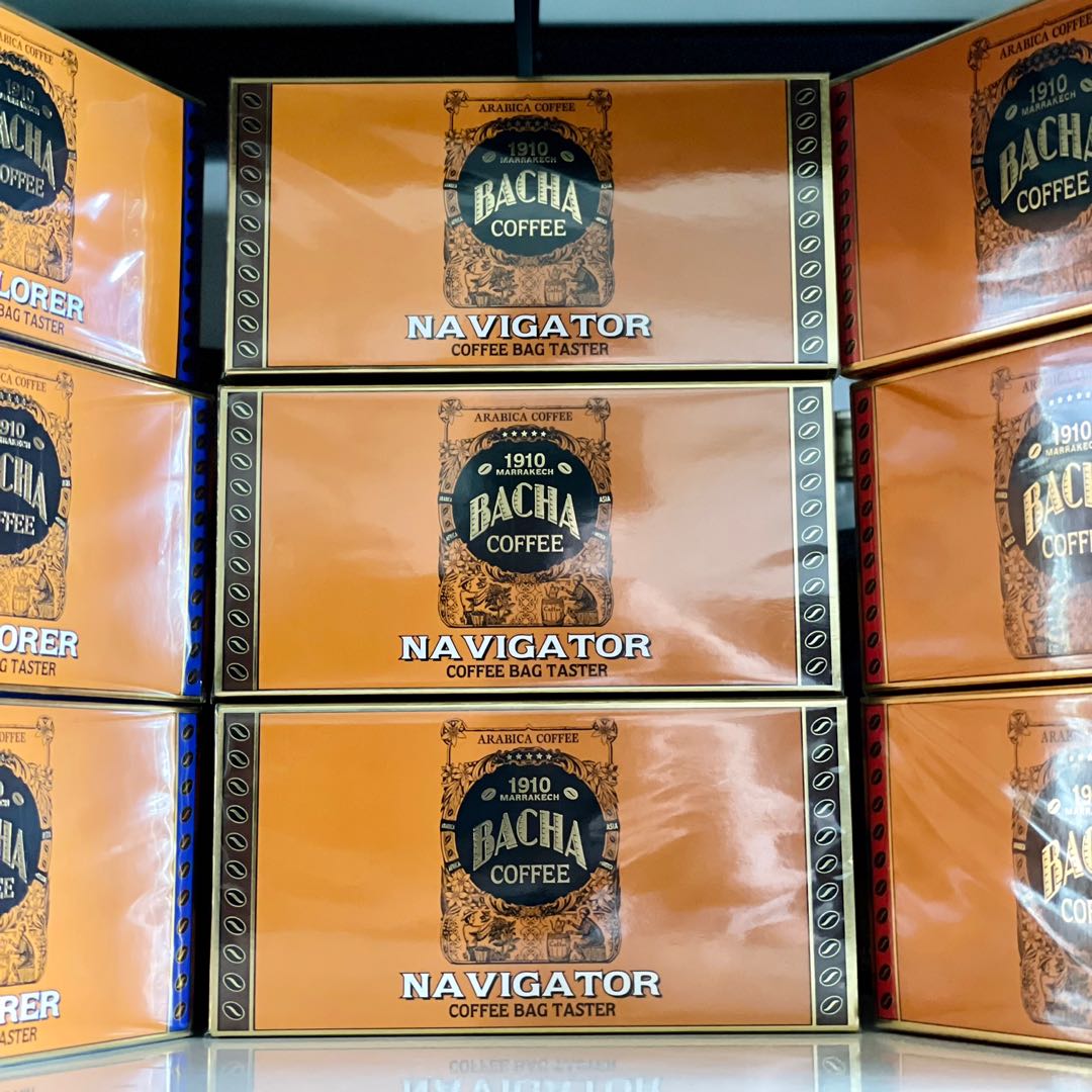 Bacha Coffee Navigator 25x Filter Coffee Sealed, Long expiry, Food