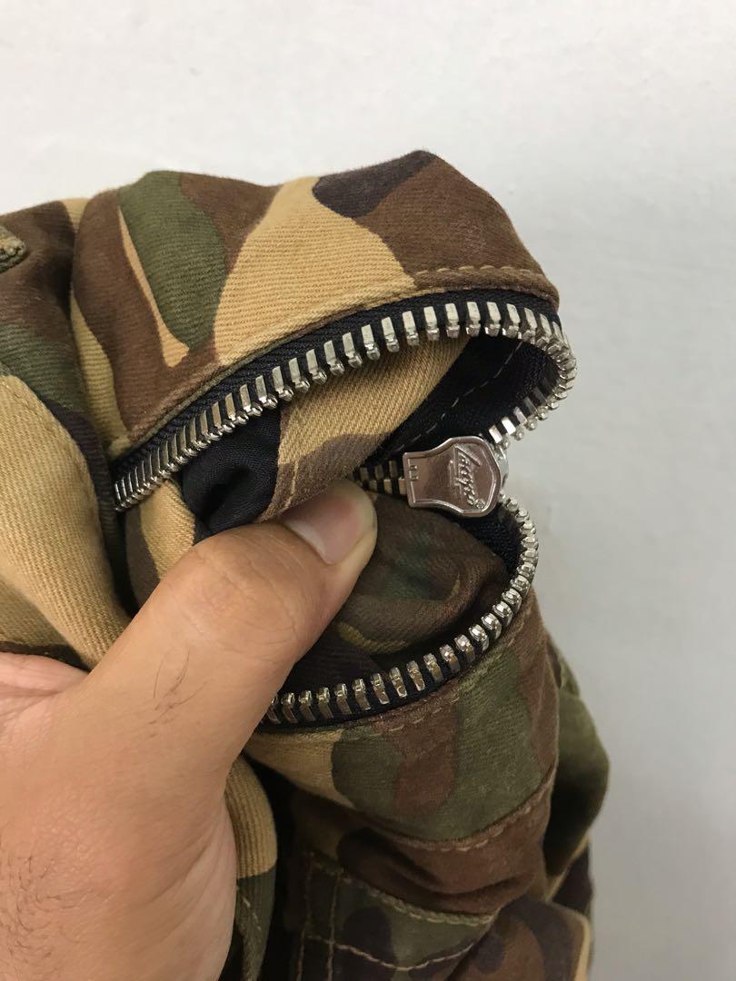 balmain camo jeans 3 4 zip lampo Men s Fashion Bottoms Jeans on