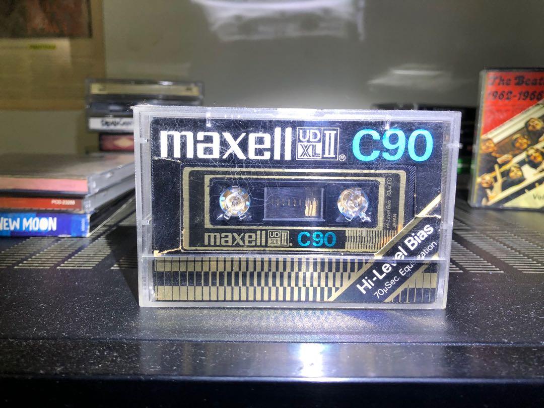 Rare Maxell UD XL II C90 Chrome Type II Blank Cassette Tape