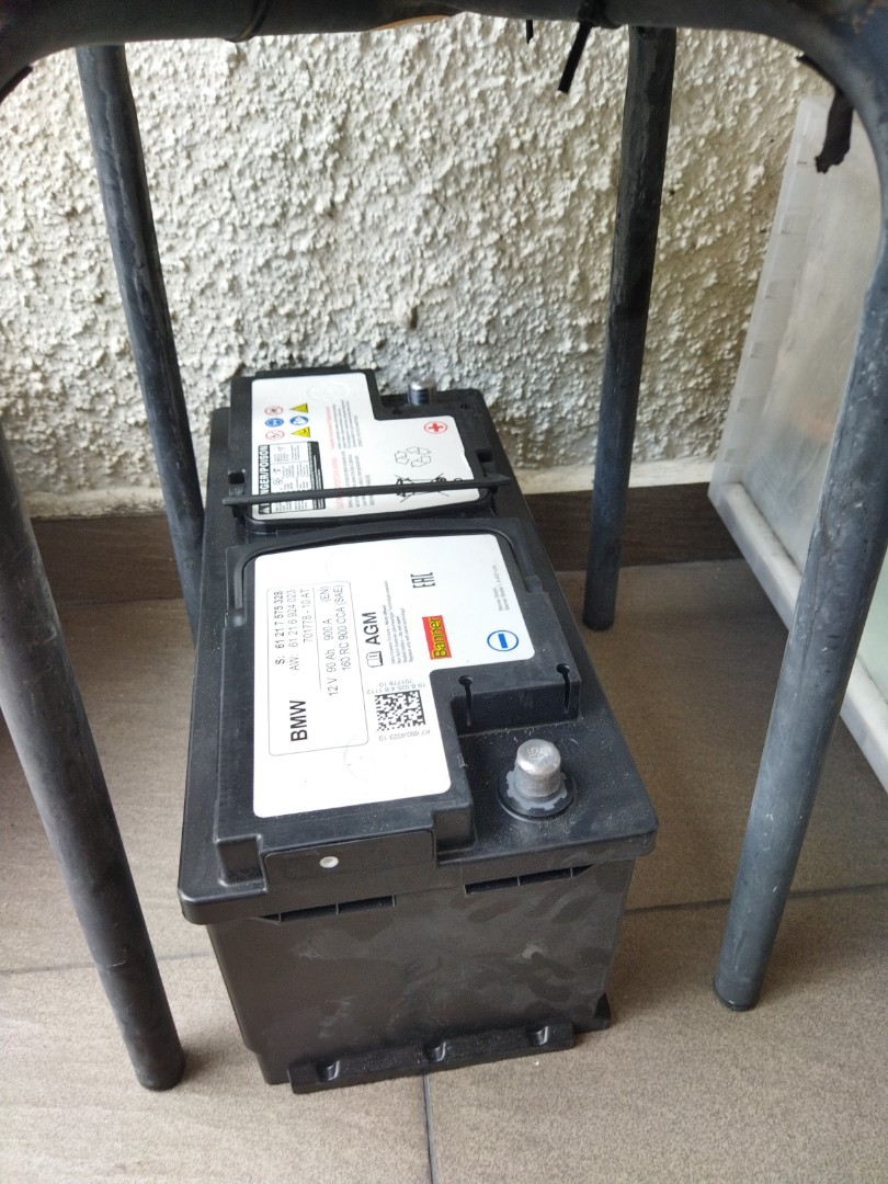 BMW AGM 90 amp battery, Car Accessories, Accessories on Carousell