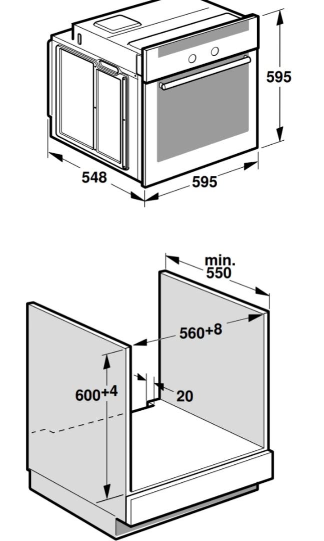 Bosch built in oven HBN131250A/01, Furniture & Home Living, Bathroom