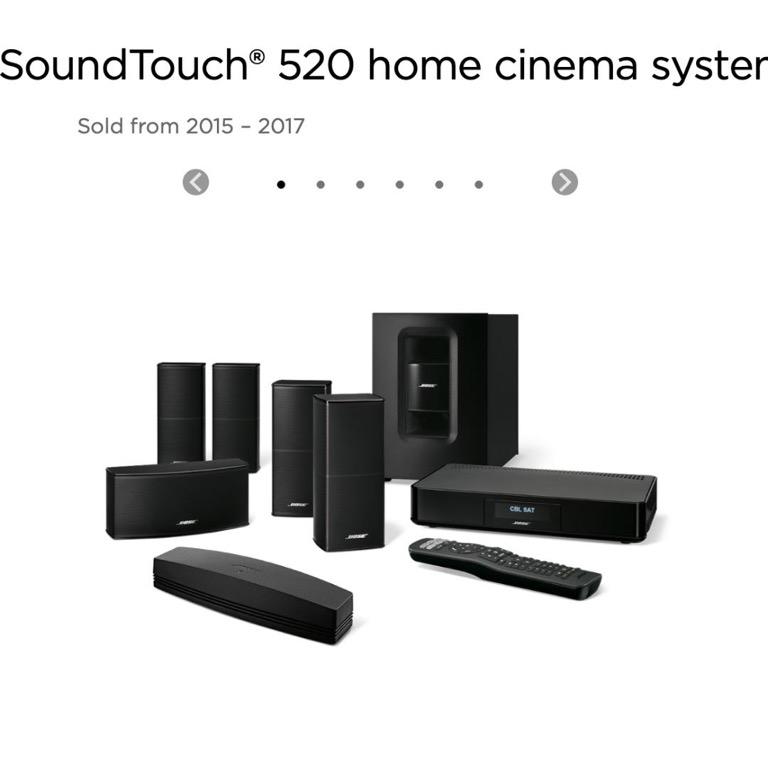 Bose Soundtouch 520 Cinemate Set