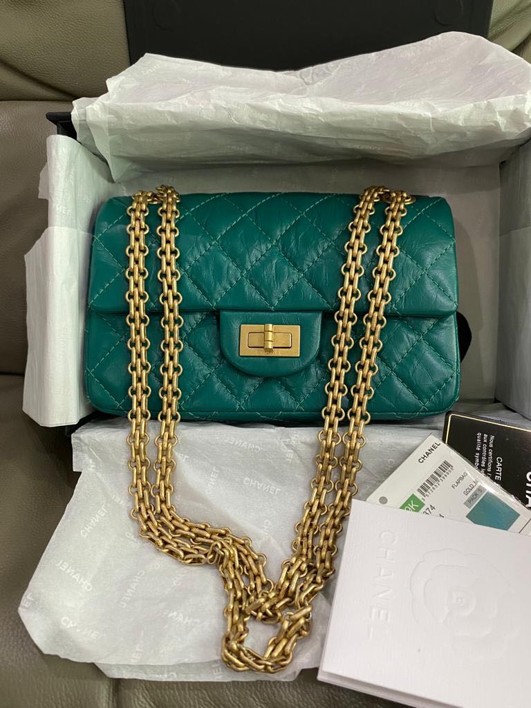 Chanel reissue mini flap bag, Luxury, Bags & Wallets on Carousell