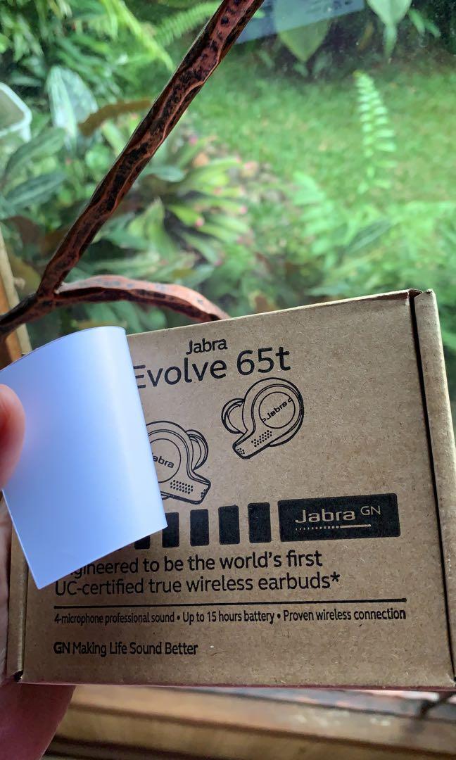 Brand new Jabra Evolve 65t earbuds 