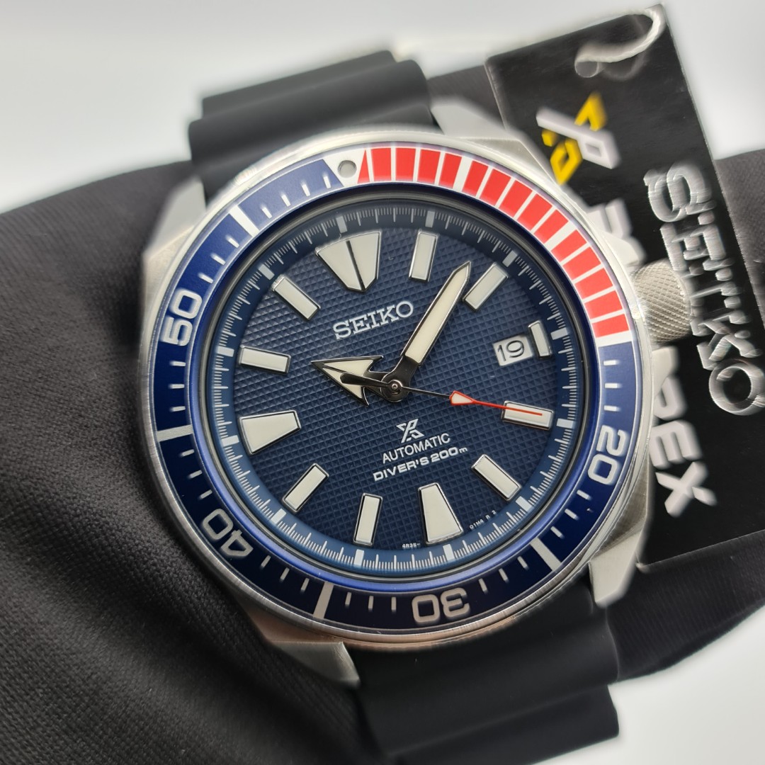 Brand New Seiko Prospex Automatic Diver s 200m Samurai SRPB53 SRPB53K SRPB53K1 Men s Fashion Watches Accessories Watches on Carousell