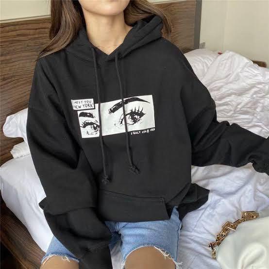 BRANDY MELVILLE NEW YORK HOODIE AUTHENTIC, Women's Fashion, Coats, Jackets  and Outerwear on Carousell