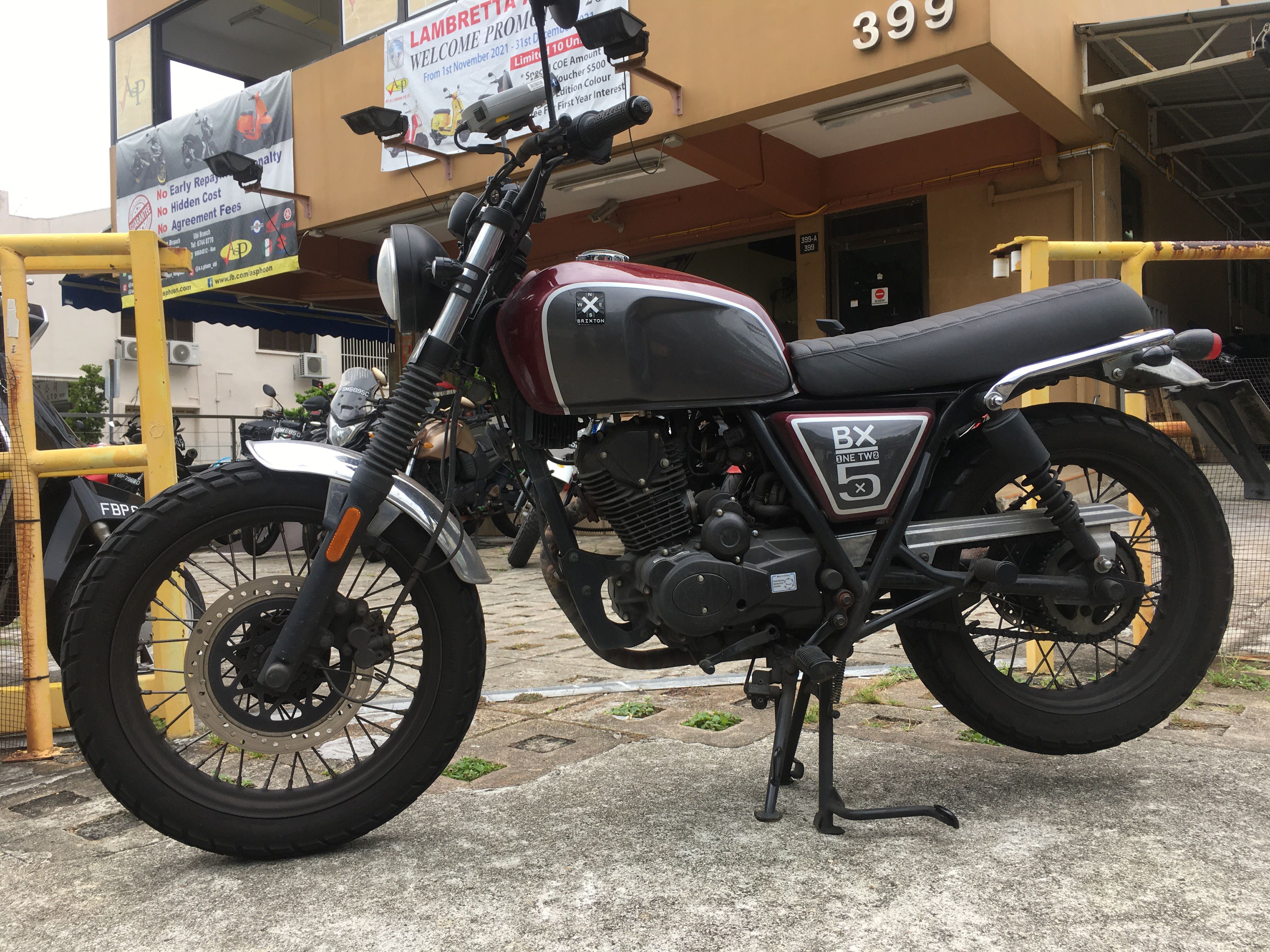 Brixton BX125  first ride and review