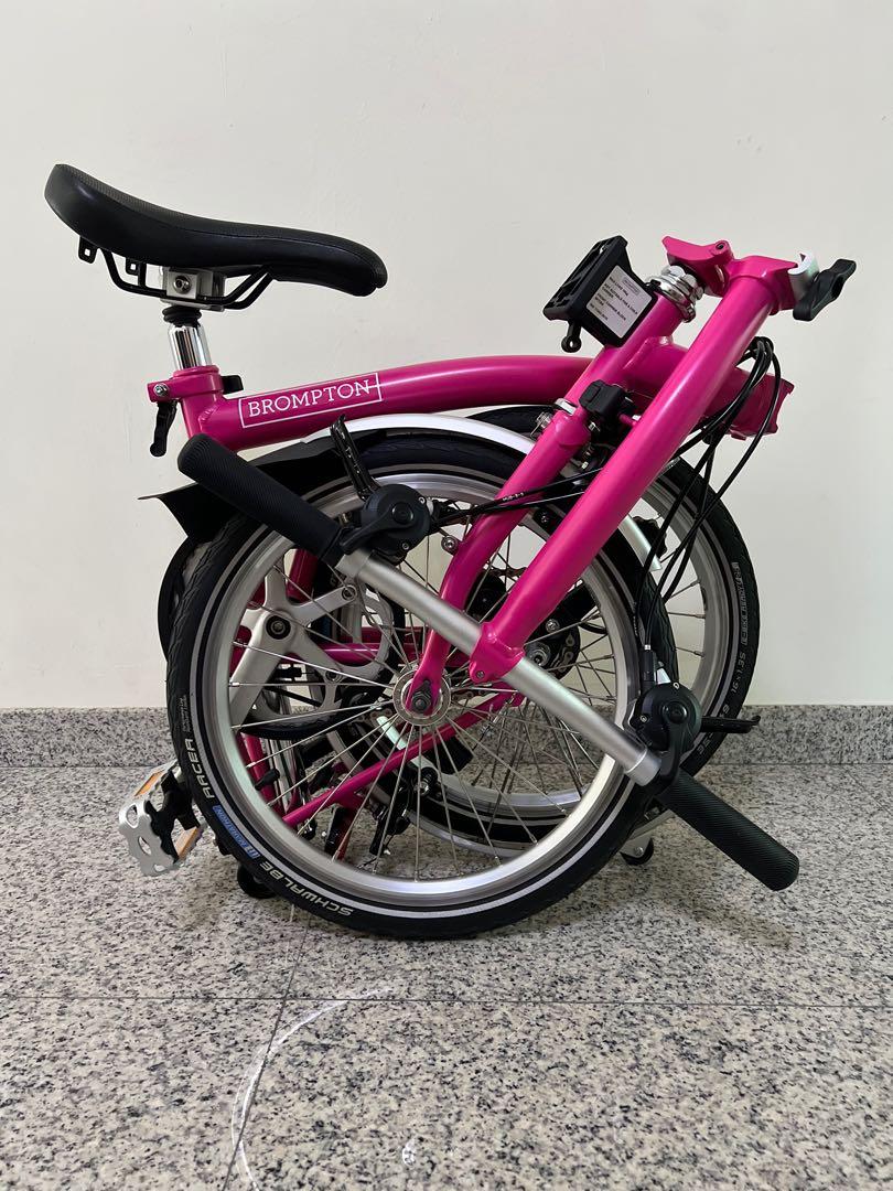 Brompton S6L hot pink