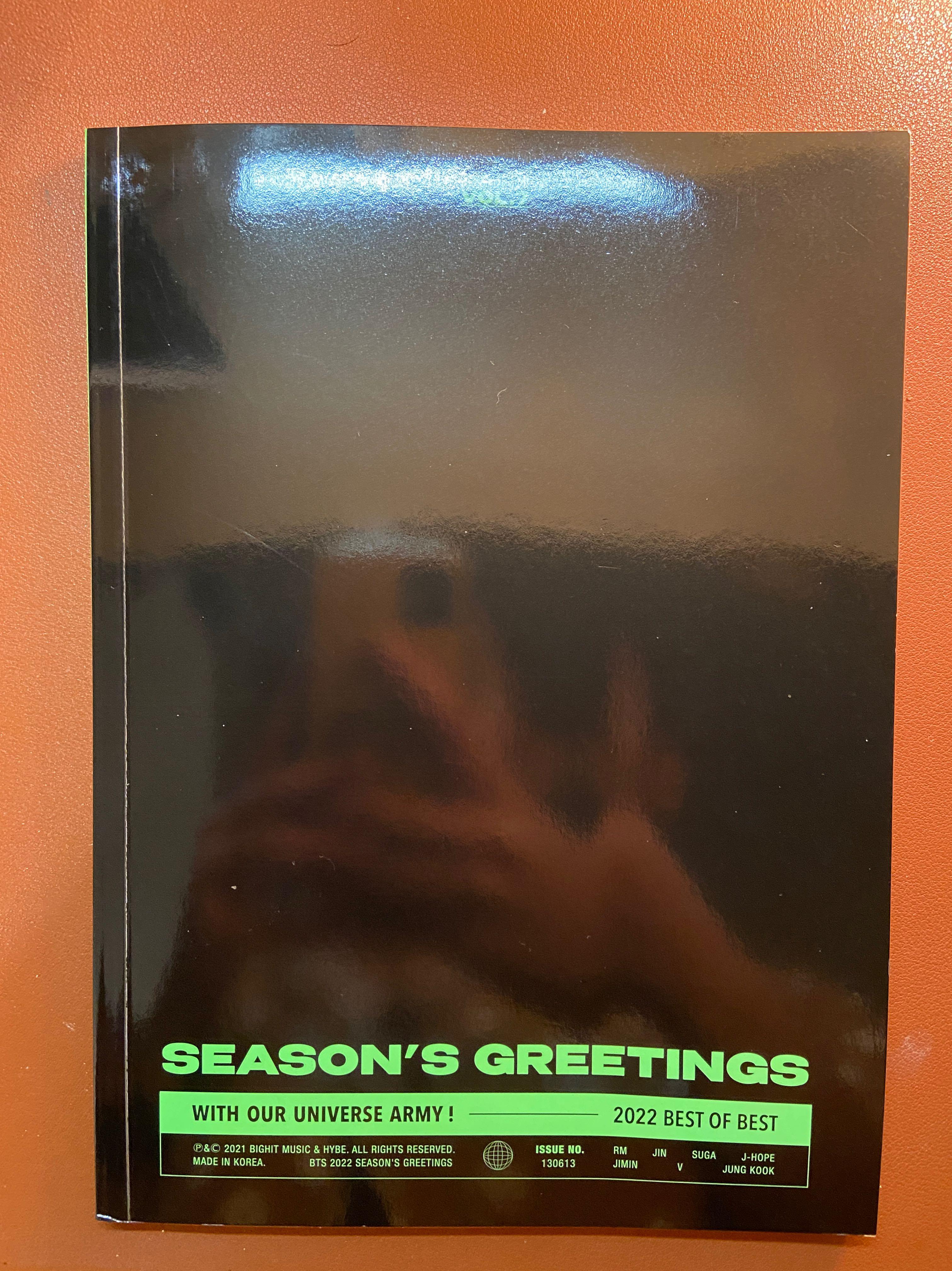BTS SEASONS GREETINGS 2022 - Diary/Planner (Category: K-Wave Merchandise) located in Pasig City. Submitted by ayiefranco (Listing ID 1146506972, Image 1). Description: Only opened to check - Haven’t used Shipping via Grab/Lalamove c/o Buyer .