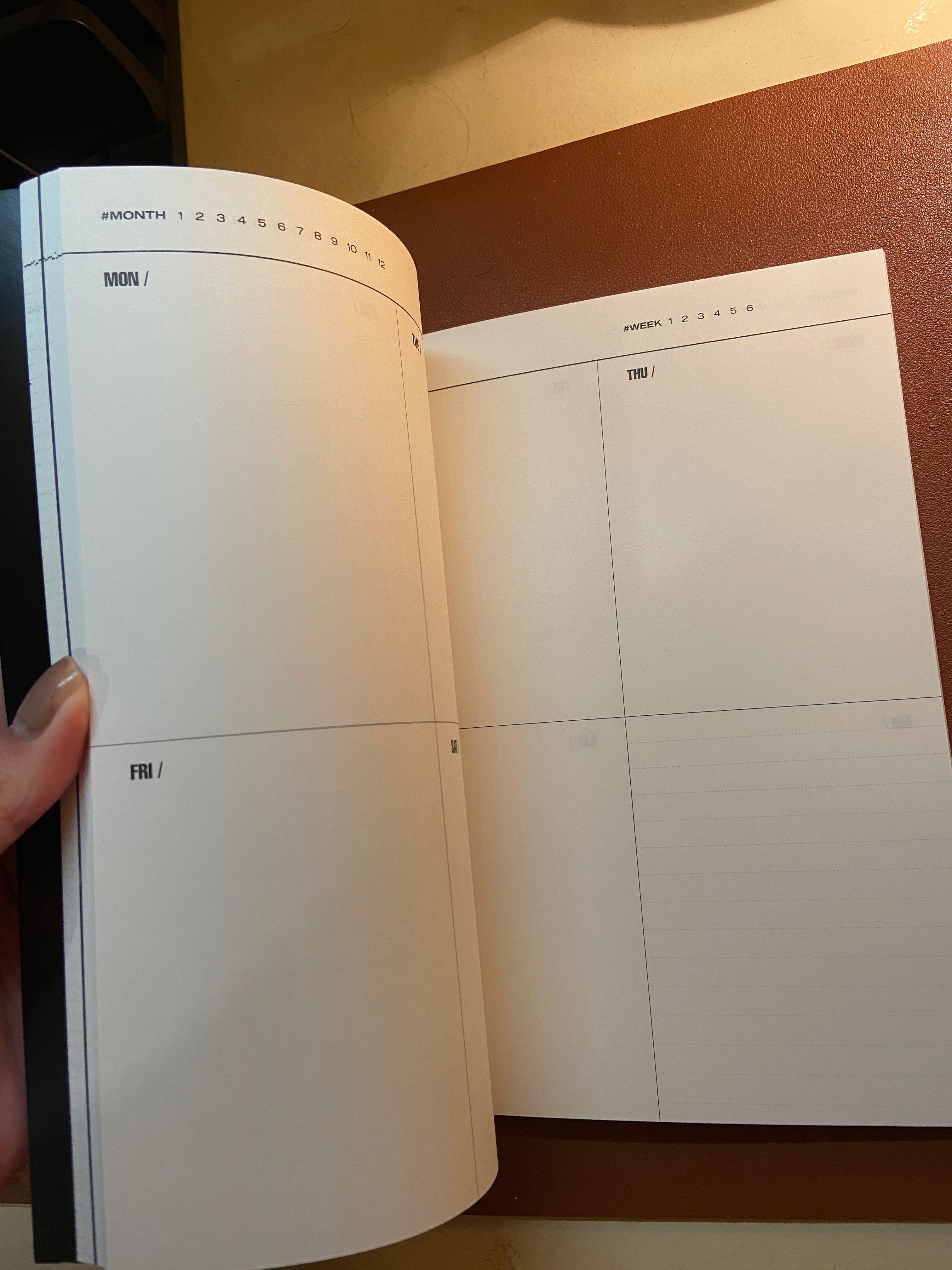 BTS SEASONS GREETINGS 2022 - Diary/Planner (Category: K-Wave Merchandise) located in Pasig City. Submitted by ayiefranco (Listing ID 1146506972, Image 2). Description: Only opened to check - Haven’t used Shipping via Grab/Lalamove c/o Buyer .