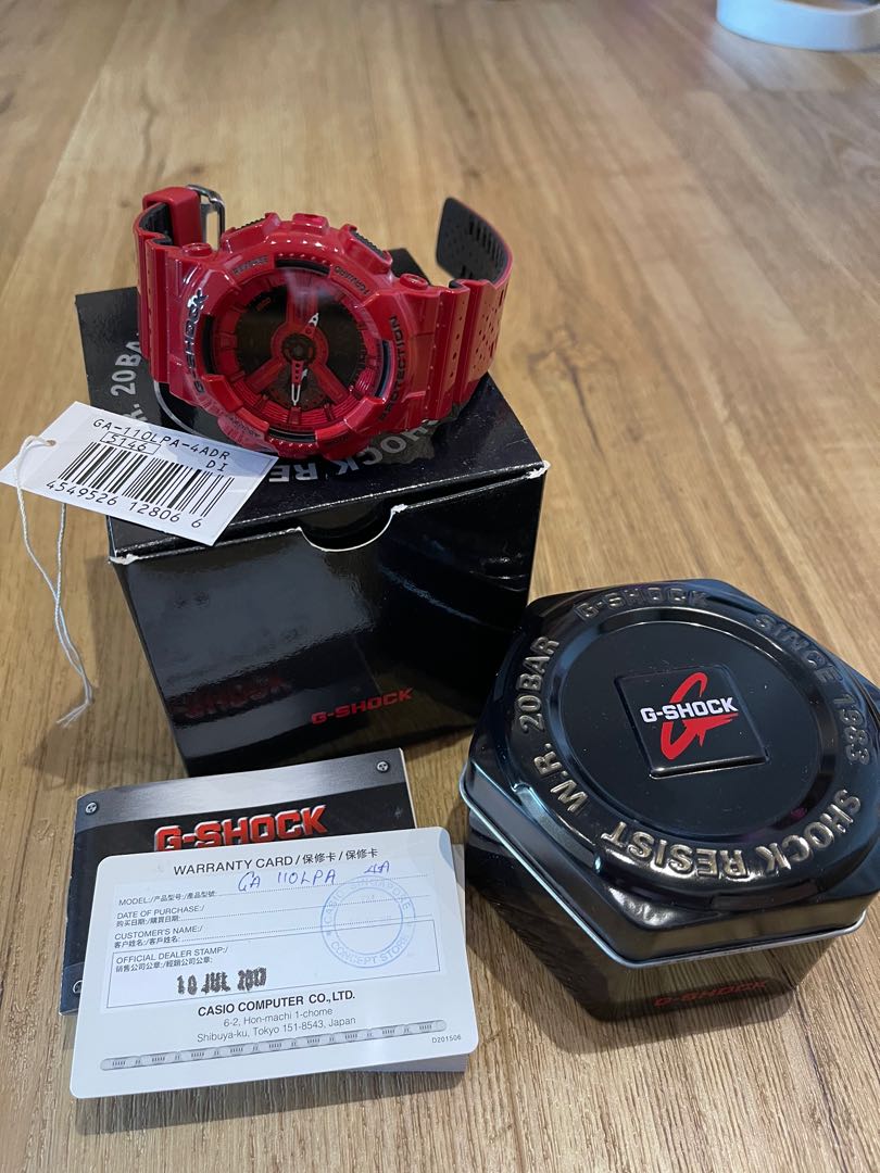 Casio G Shock model GA 110LPA Men s Fashion Watches