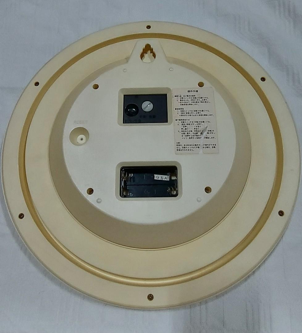 Casio Wave Ceptor 13 inch wall clock, Furniture & Home Living, Home