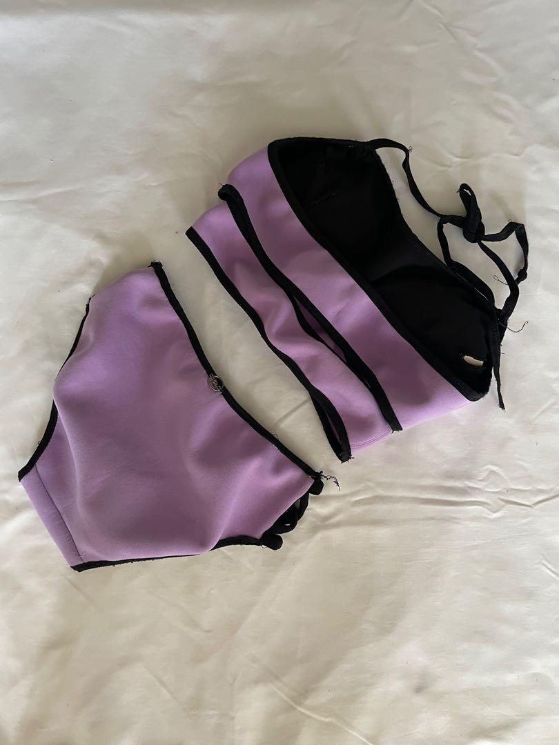 cesaph neoprene triangle bikini set (Category: Bikinis & Swimsuits) located in Batangas. Submitted by v.ukay (Listing ID 1146368831, Image 3). Description: ♡ S ♡ bought for 1.3k ♡ super high quality! *increment of Php 10 for shopee checkout.