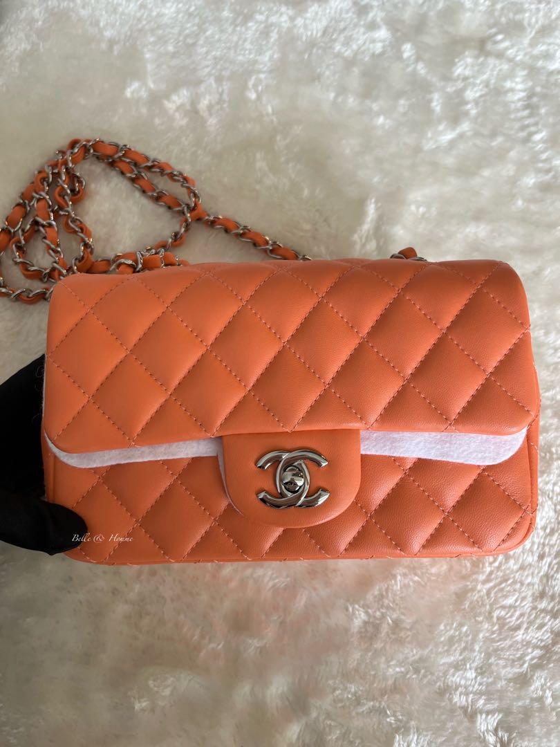 Chanel Mini Rectangular Flap in SHW, Luxury, Bags & Wallets on Carousell