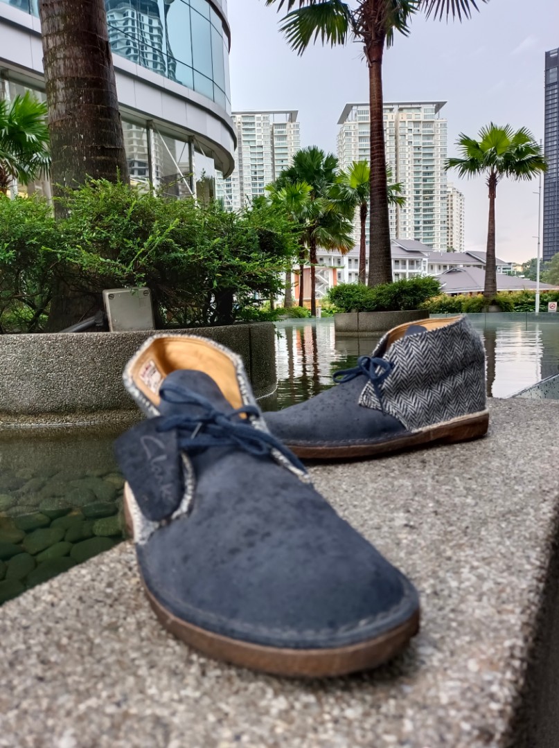 Clarks tweed shoes sales