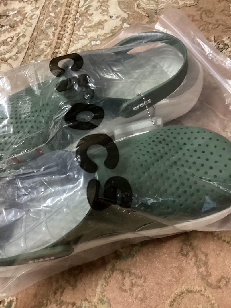 Crocs literide best sale clog army green
