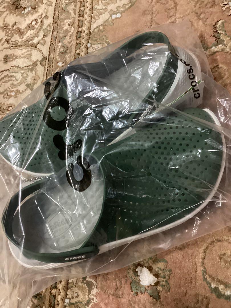 Crocs literide sales clog army green
