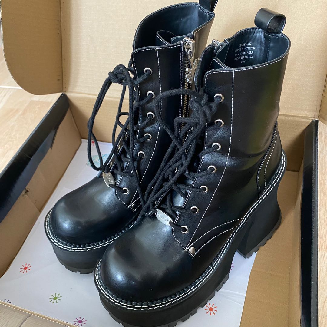 Dark animal hotsell behavior platform boots