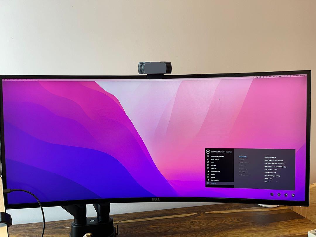 Dell Ultrasharp 34 Curved USB-C Monitor 