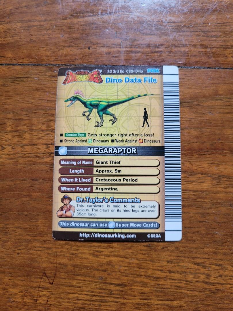 megaraptor dinosaur king
