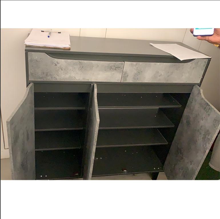 Employee Shoes Lockers hallshoe cabinet Shoe Rack * Storage, Furniture ...