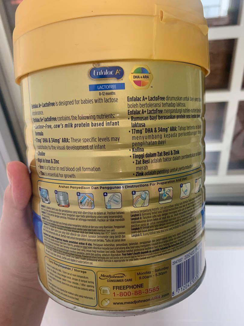 Enfalac A Lactofree 900g Free Shipping