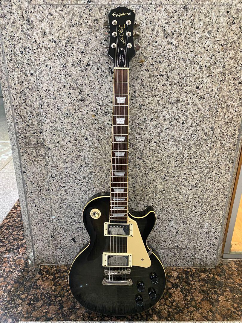 Epiphone Les Paul UltraIII Electric Guitar, RW Neck, Midnight Ebony