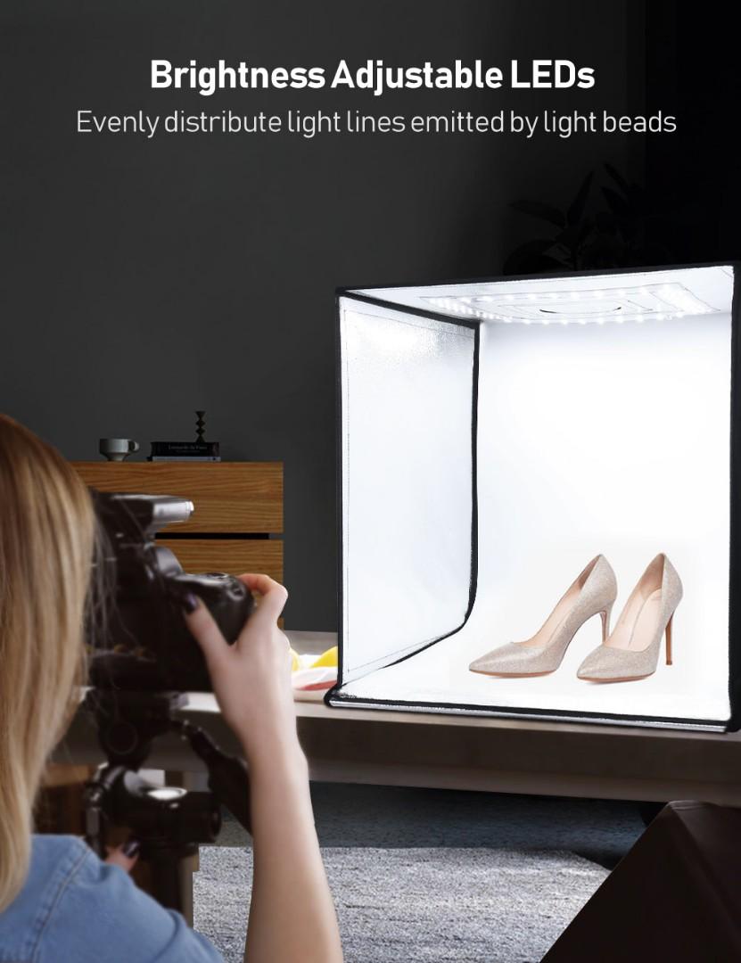 ESDDI PKLD550 Photo Studio Booth Light Box, Photography, Photography