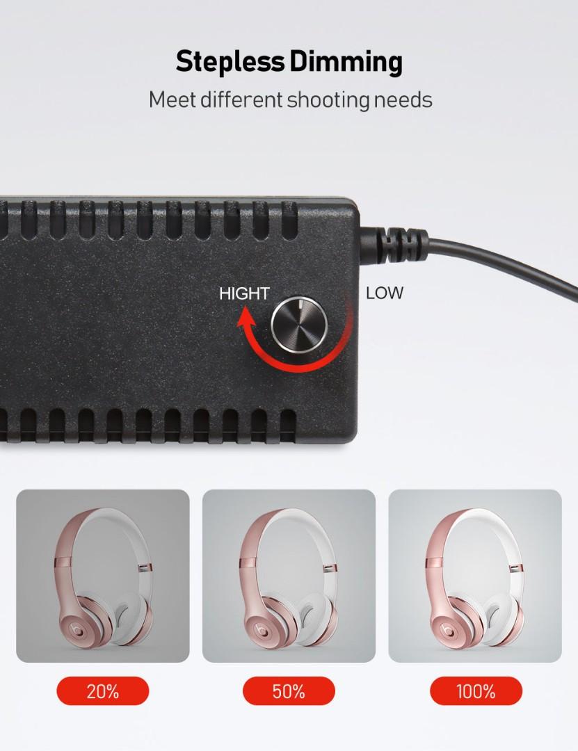 ESDDI PKLD550 Photo Studio Booth Light Box, Photography, Photography