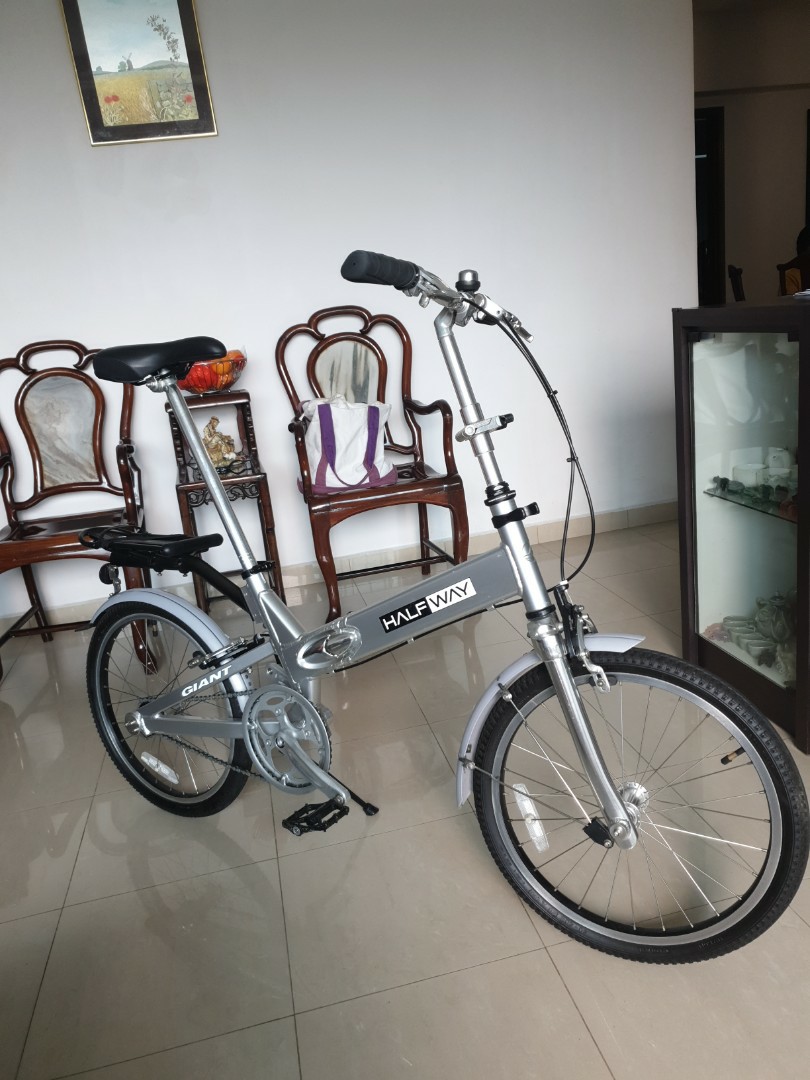 giant halfway folding bike ebay