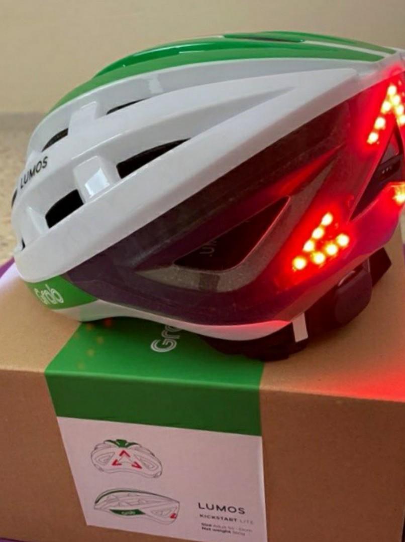 Grab X Lumos Helmet, Sports Equipment, Bicycles & Parts, Parts