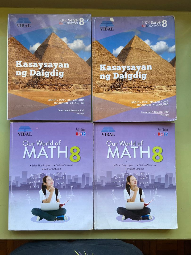 Grade 8 Vibal Textbooks Hobbies And Toys Books And Magazines Textbooks On Carousell 6911