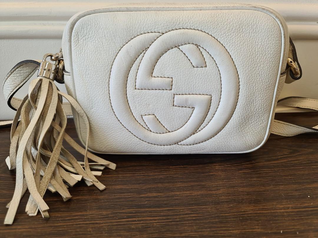 Gucci camera bag sales white