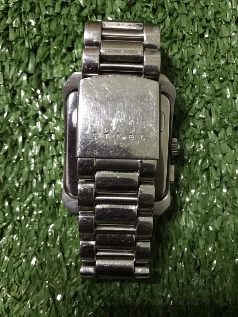 Guess steel hot sale watch japan movt