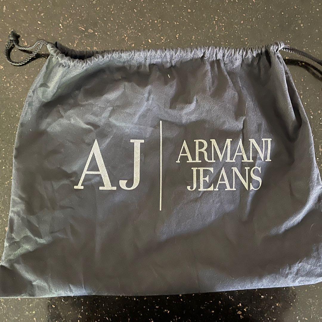 Armani Jeans Jacquard Logo Shoulder Bag in Blue for Men | Lyst UK