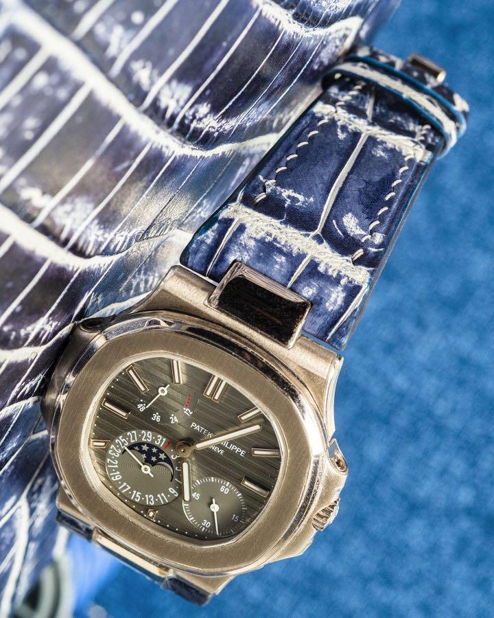 Patek 5712 leather online strap