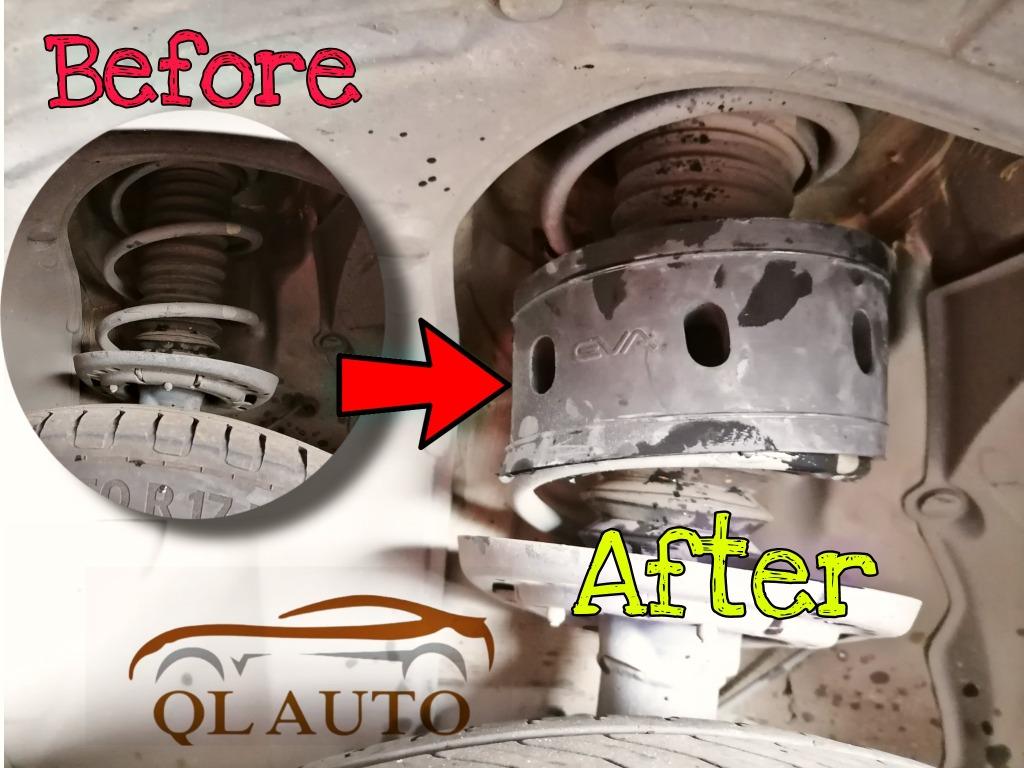 Honda Civic Installation of Eva Coil Spring Buffer!!!, Auto Accessories ...